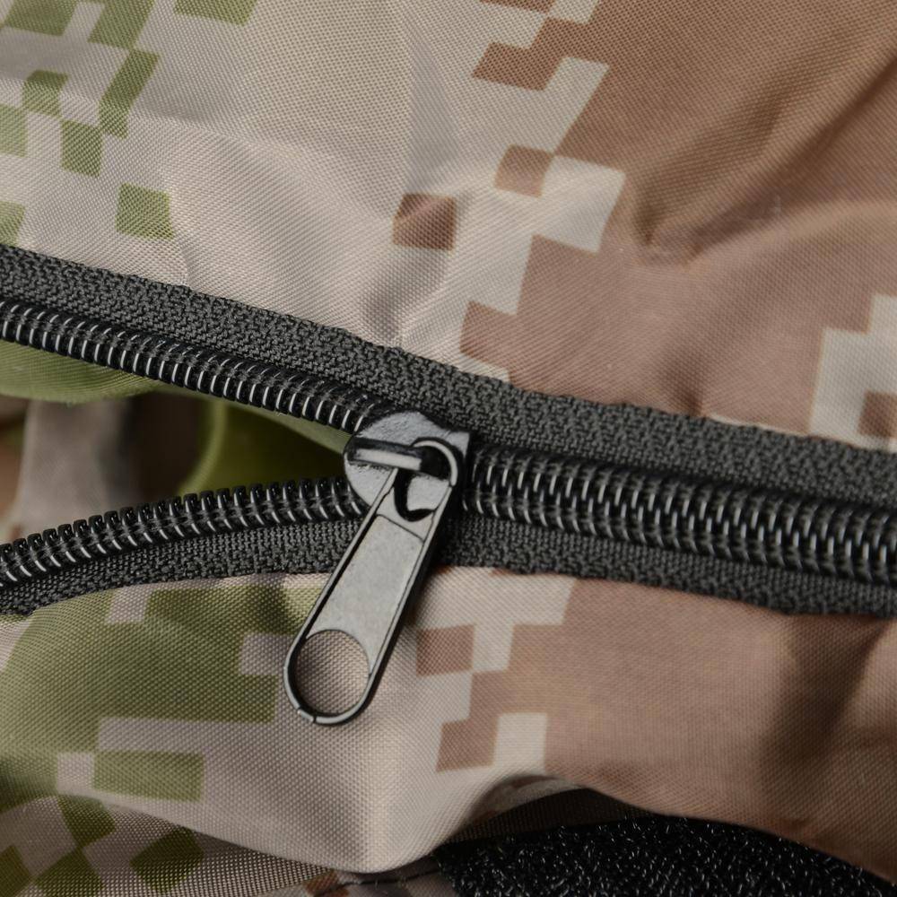 Disruptive Pattern Mummy Shaped Sleeping Bag - OutdoorsAdventurer