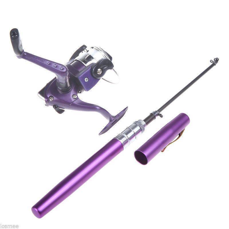 Mini Aluminum Pocket Pen Fishing Rod Pole - OutdoorsAdventurer
