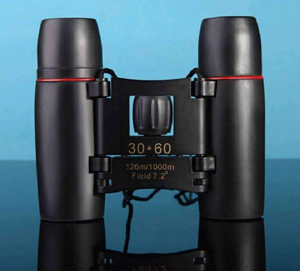 Compact Folding Binoculars - 30 x 60 Zoom - OutdoorsAdventurer