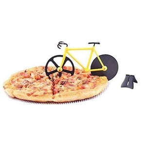 Stainless Steel Bicycle Pizza Cutter - OutdoorsAdventurer