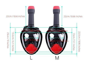 Full Face Snorkeling Mask - OutdoorsAdventurer