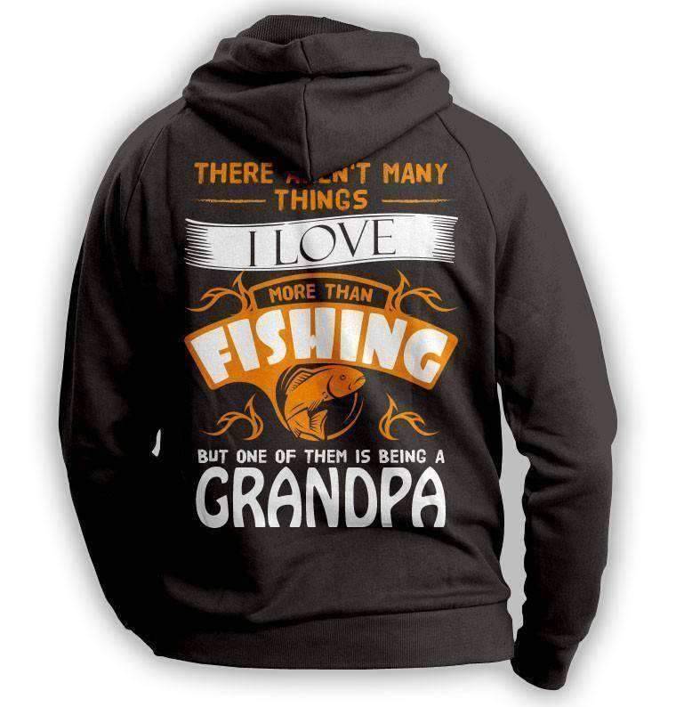 "There Aren't Many Things I Love More Than Fishing..." Hoodie - OutdoorsAdventurer