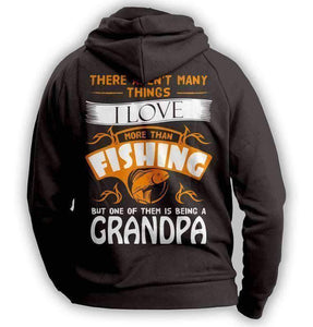 "There Aren't Many Things I Love More Than Fishing..." Hoodie - OutdoorsAdventurer