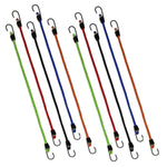 10" Mini Bungee Cords Steel Hooks - OutdoorsAdventurer