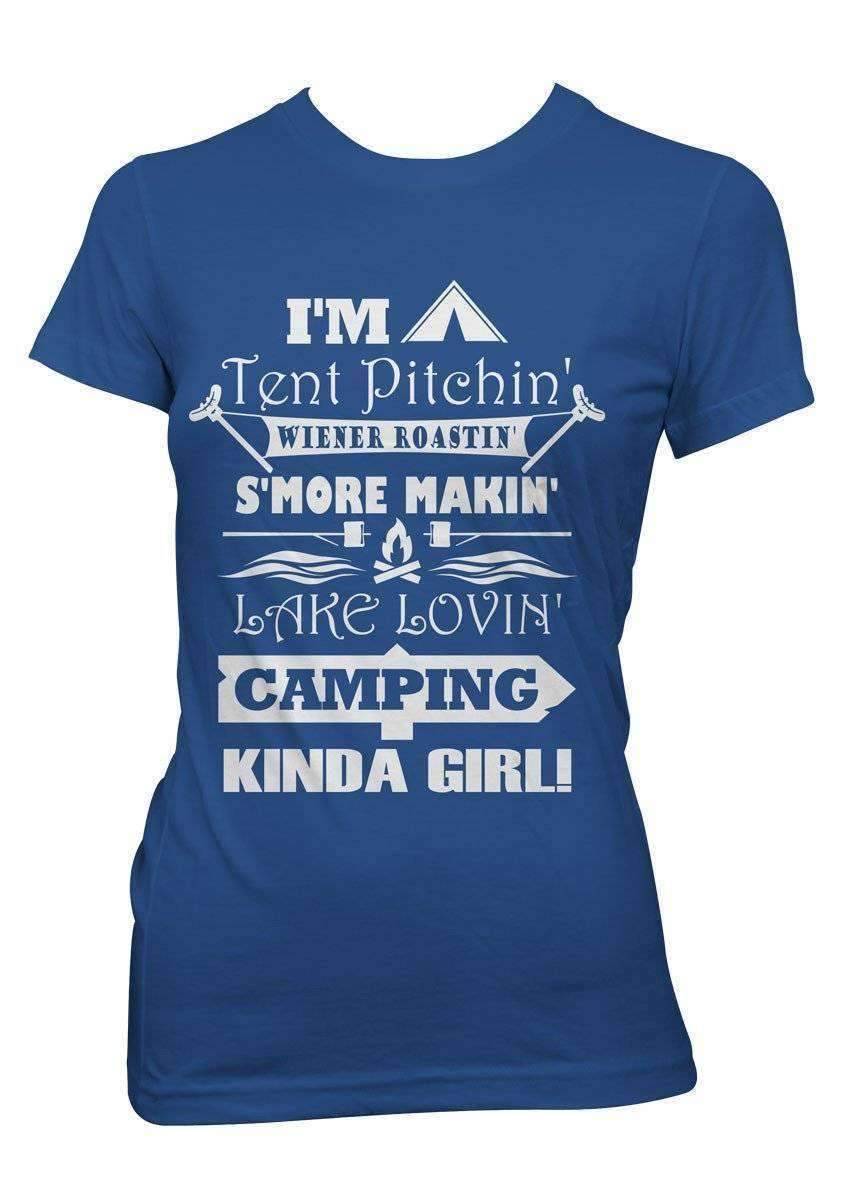 Camping Kinda Girl -T-Shirt - OutdoorsAdventurer