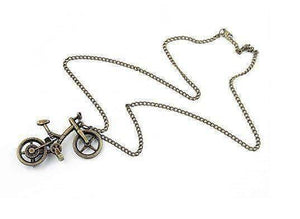Vintage Bicycle Necklace