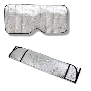 Insulated Car Sunshade; Cool Interior And Protect Dash - OutdoorsAdventurer