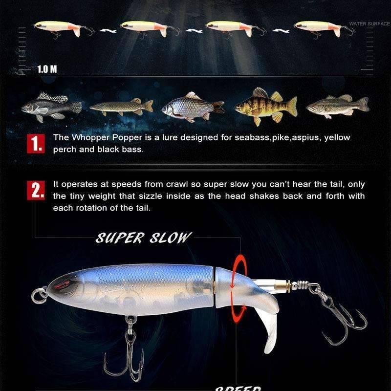 Whopper Plopper Fishing Lure