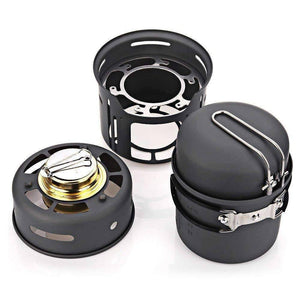 7 in 1 Portable Outdoor Cookware - OutdoorsAdventurer