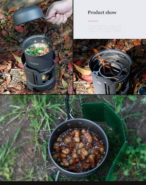 7 in 1 Portable Outdoor Cookware - OutdoorsAdventurer