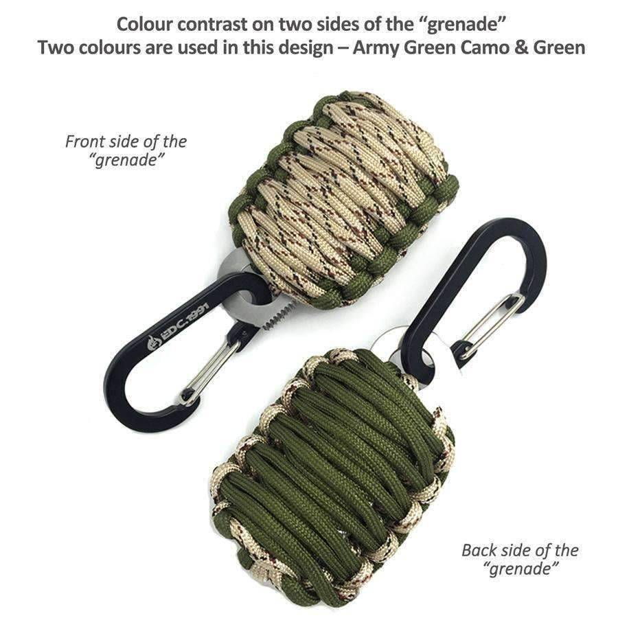 Paracord  Carabiner Outdoor Survival Tool - OutdoorsAdventurer