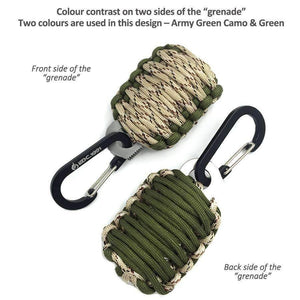 Paracord  Carabiner Outdoor Survival Tool - OutdoorsAdventurer