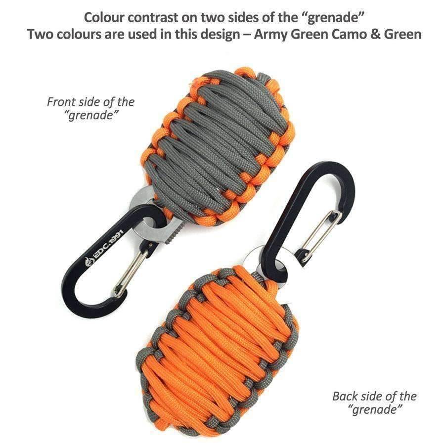 Paracord  Carabiner Outdoor Survival Tool - OutdoorsAdventurer