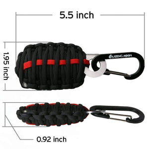 Paracord  Carabiner Outdoor Survival Tool - OutdoorsAdventurer