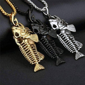 Fish Bone Necklace - OutdoorsAdventurer