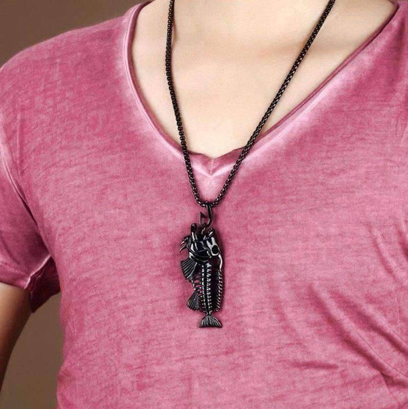Fish Bone Necklace - OutdoorsAdventurer