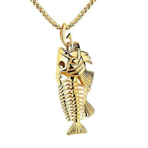 Fish Bone Necklace - OutdoorsAdventurer