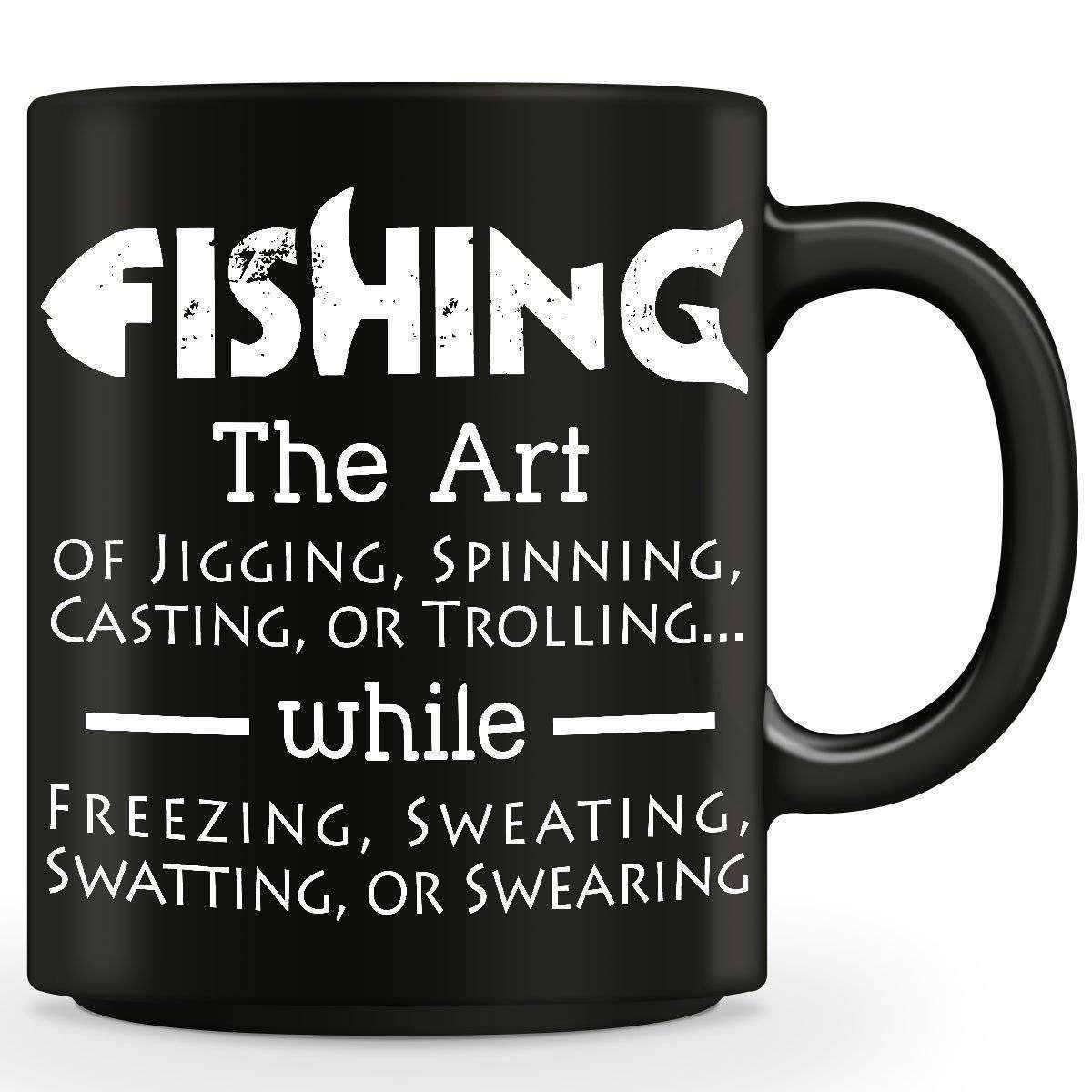 The Art Of Fishing Mug - OutdoorsAdventurer