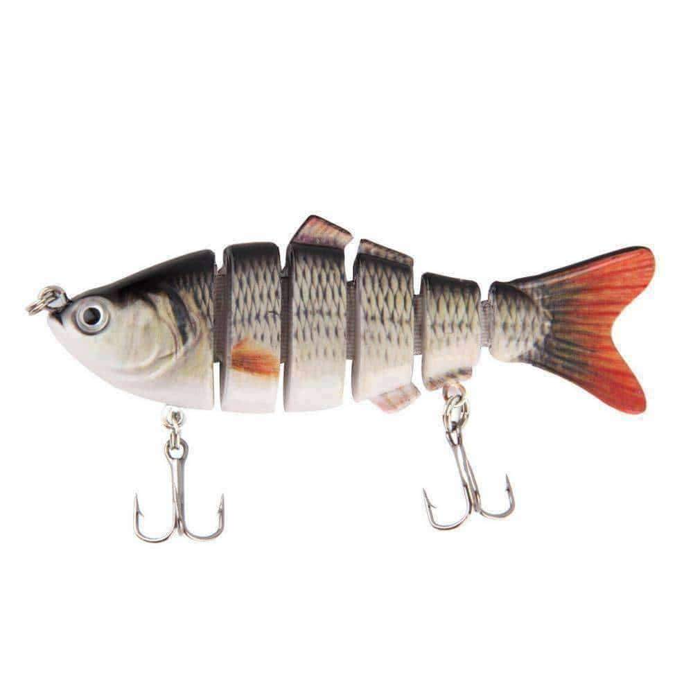 Lifelike 6-Segment Fishing Lure - OutdoorsAdventurer