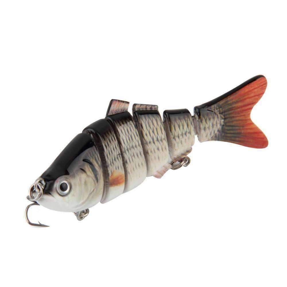 Lifelike 6-Segment Fishing Lure - OutdoorsAdventurer