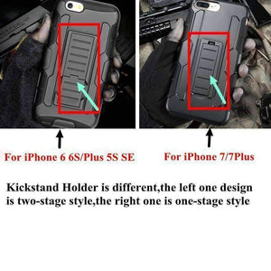Military Black Armor iPhone Case - OutdoorsAdventurer