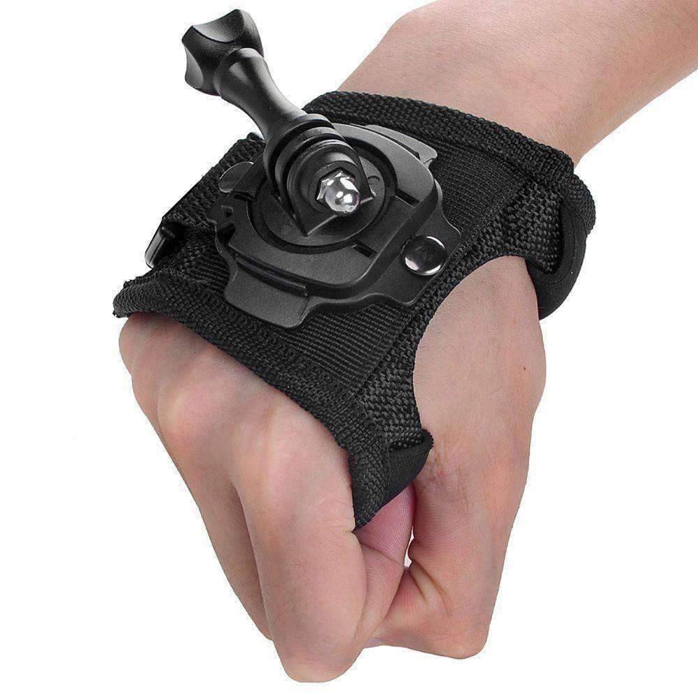 360 Degree Rotation Wrist Strap Mount + Screw for Gopro Hero 4 - OutdoorsAdventurer