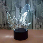 3D LED Fishing Lamp - OutdoorsAdventurer