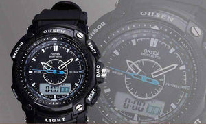 OHSEN Unisex Digital LCD Wrist Watch - OutdoorsAdventurer