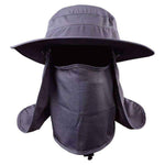Outdoor Sun Protection Fishing Neck Face Flap Hat - OutdoorsAdventurer