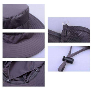 Outdoor Sun Protection Fishing Neck Face Flap Hat - OutdoorsAdventurer
