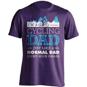 Much Cooler Cycling Dad T-Shirt - OutdoorsAdventurer