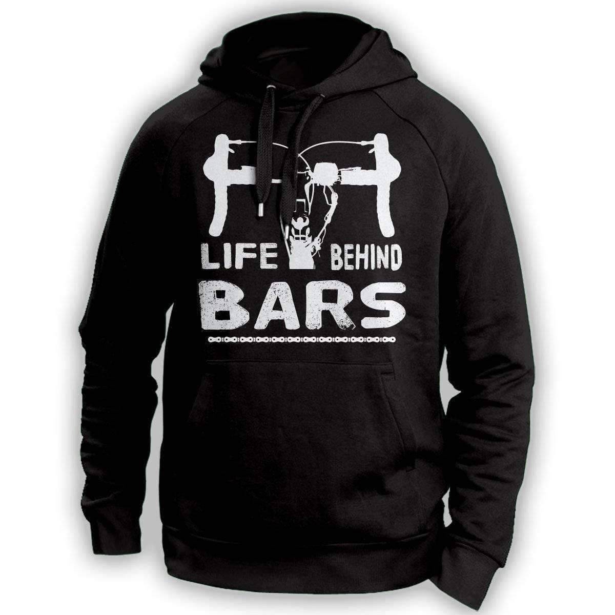 Life Behind Bars Cycling Hoodie - OutdoorsAdventurer