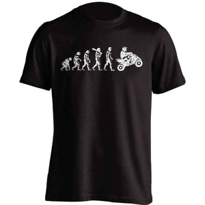 Human Evolution Quad T-Shirt - OutdoorsAdventurer