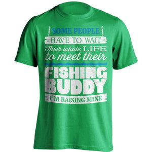 Some People Have To Wait Their Fishing Buddy T-Shirt - OutdoorsAdventurer