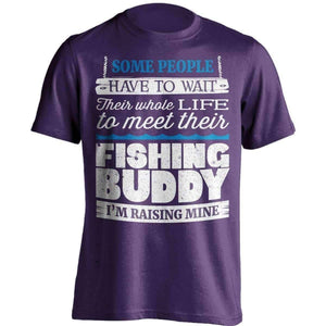 Some People Have To Wait Their Fishing Buddy T-Shirt - OutdoorsAdventurer