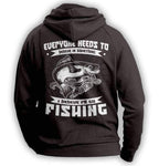 "Everyone Needs To Believe In Something..." Fishing Hoodie - OutdoorsAdventurer