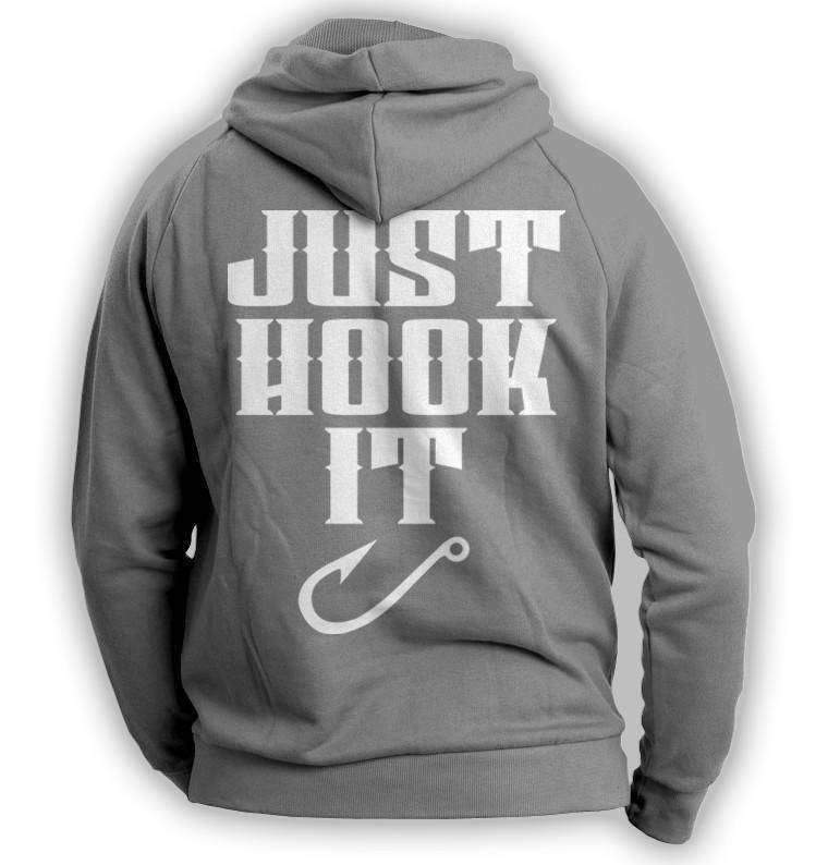 "Just Hook It" Hoodie - OutdoorsAdventurer