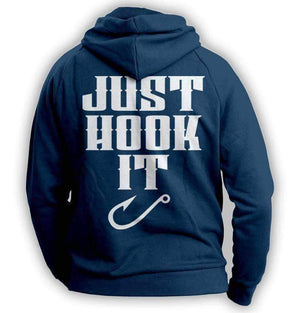 "Just Hook It" Hoodie - OutdoorsAdventurer