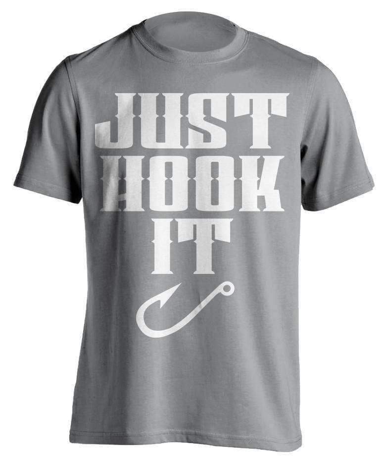 "Just Hook It" Fishing T-Shirt - OutdoorsAdventurer