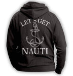 "Let's Get Nauti" Sailing Hoodie - OutdoorsAdventurer