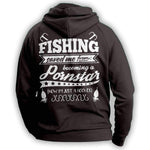 "Fishing Saved Me From Becoming A Pornstar..." Hoodie - OutdoorsAdventurer