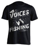 "The Voices In My Head Keep Telling Me To Go Fishing"  T-Shirt - OutdoorsAdventurer