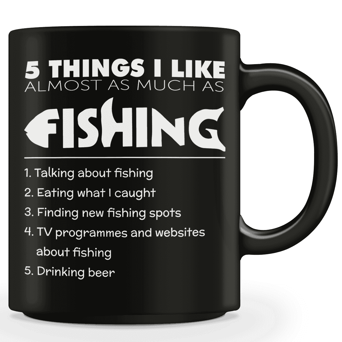 5 Things I Like Almost As Much As Fishing Mug (Beer) - OutdoorsAdventurer