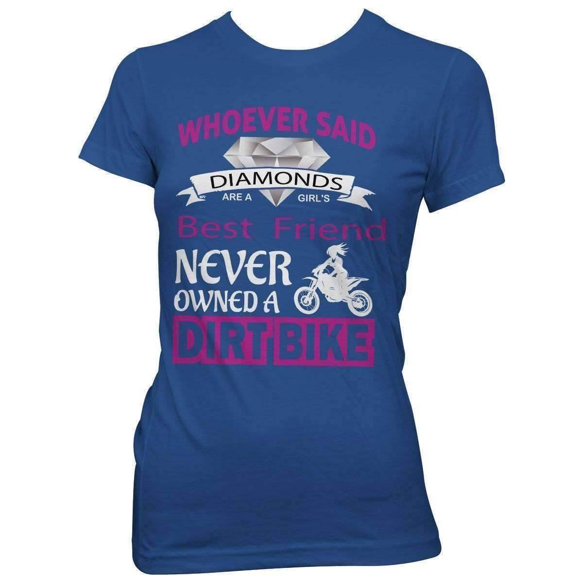 "Girl's Best Friend Dirt Bike" T-Shirt - OutdoorsAdventurer