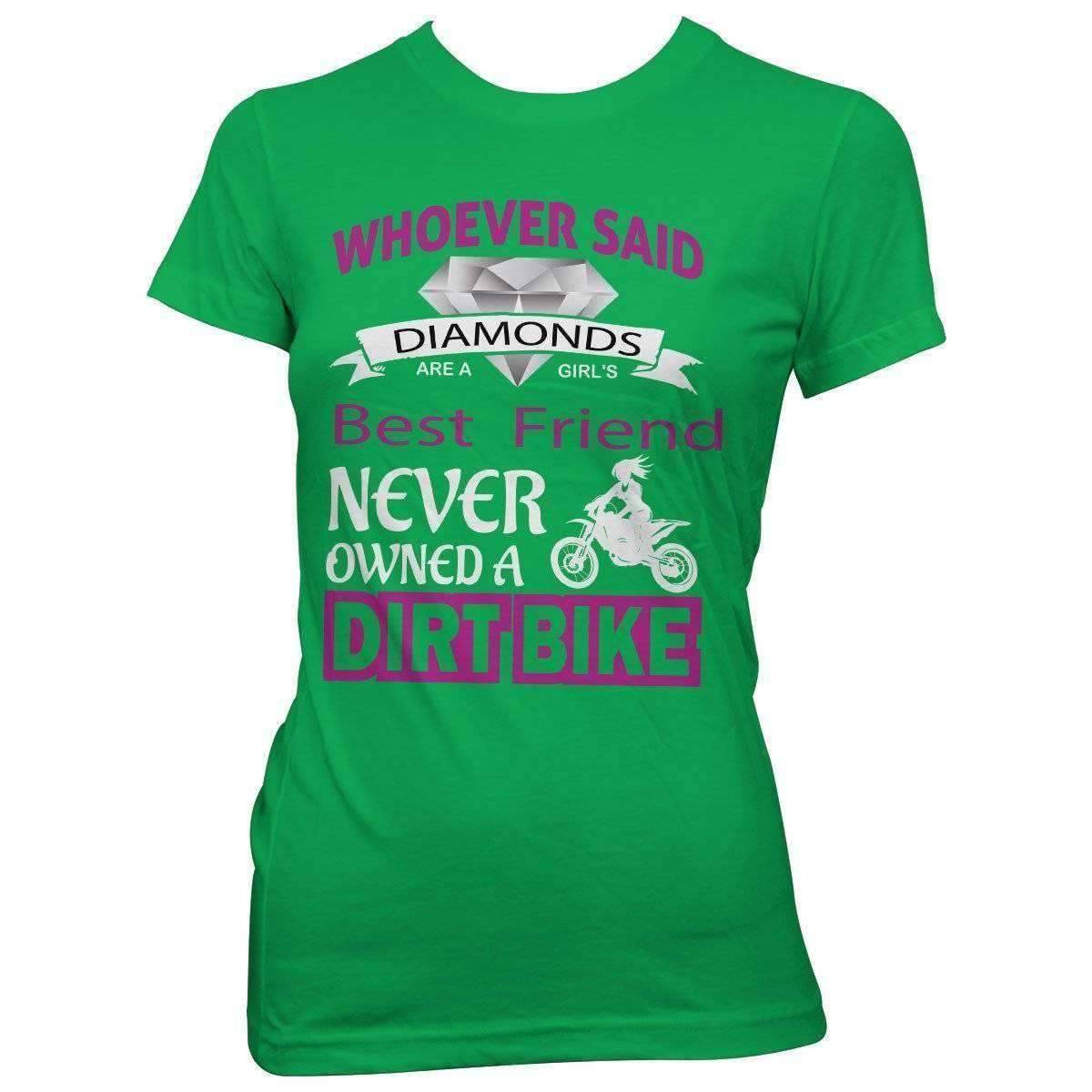 "Girl's Best Friend Dirt Bike" T-Shirt - OutdoorsAdventurer