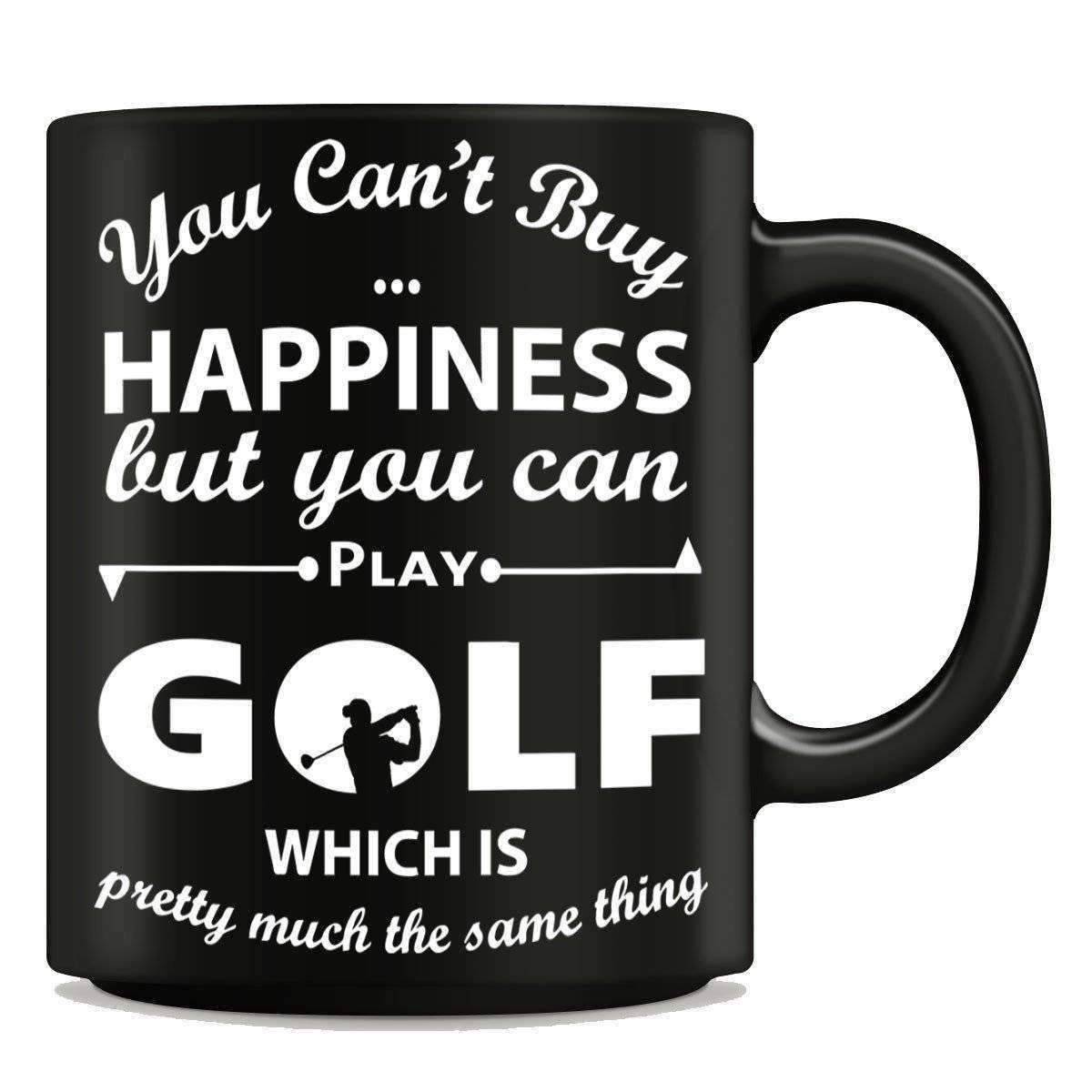 "You Can't Buy Happiness But You Can Play Golf" Mug - OutdoorsAdventurer