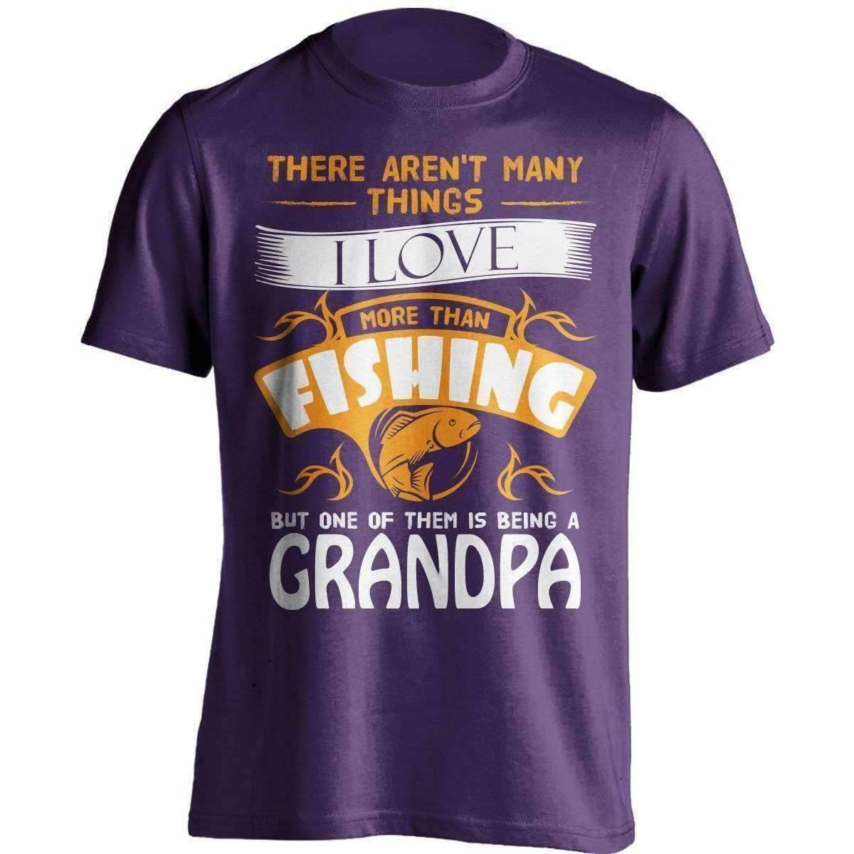 "There Aren't Many Things I Love More Than Fishing..." T-Shirt - OutdoorsAdventurer
