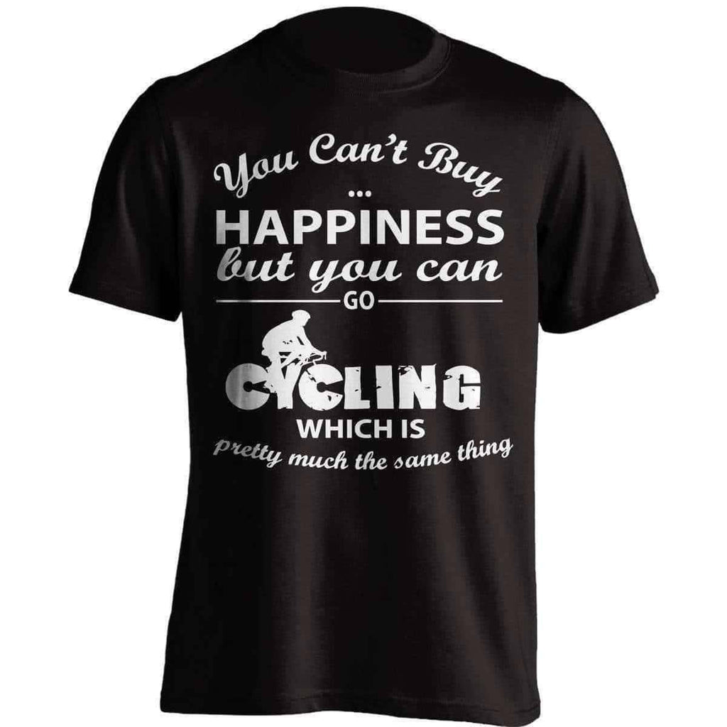 Happiness Cycling T-Shirt - OutdoorsAdventurer