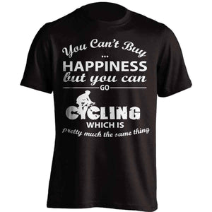 Happiness Cycling T-Shirt - OutdoorsAdventurer