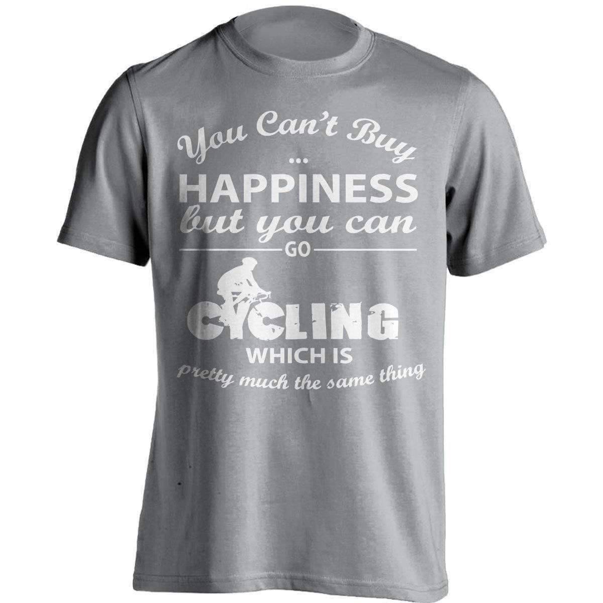 Happiness Cycling T-Shirt - OutdoorsAdventurer